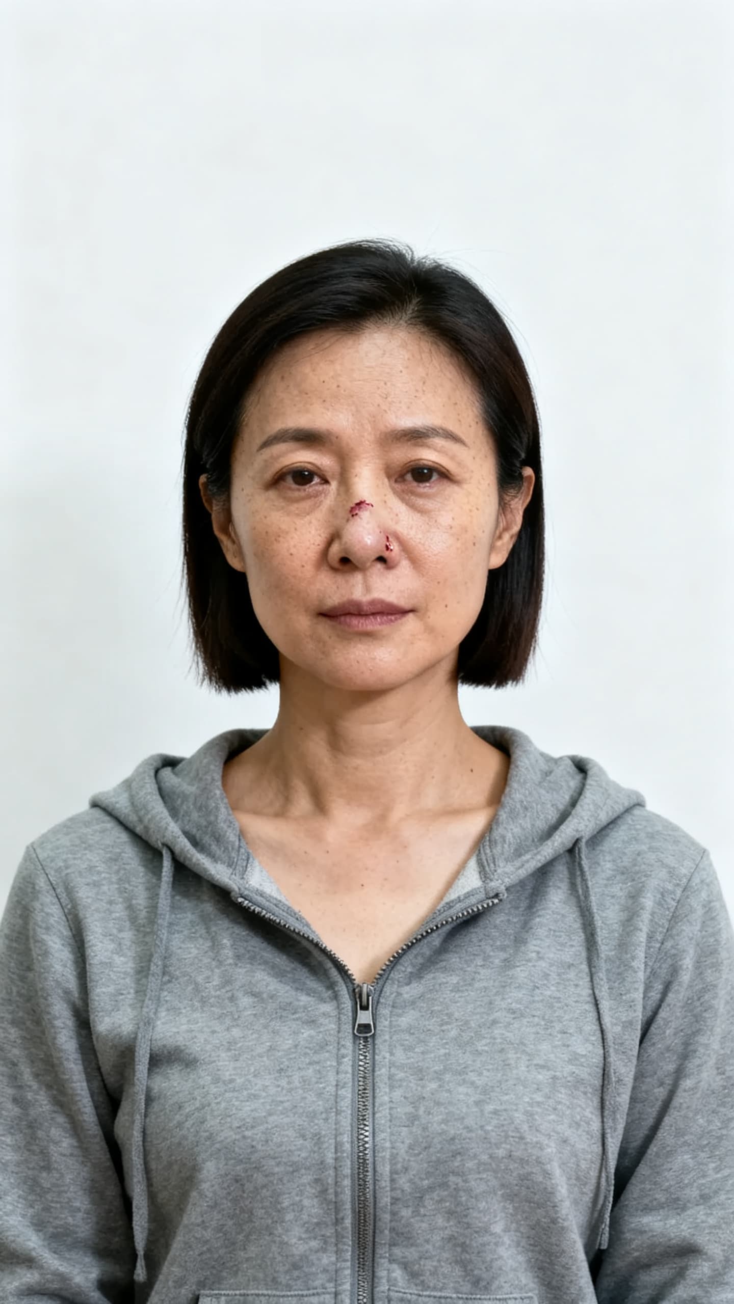 Woman 166, 38 AI character portrait